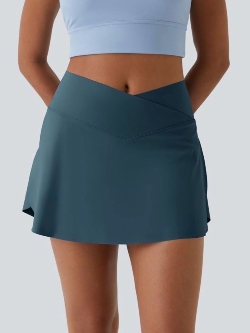 Halara Everyday SoftlyZero™ Airy Crossover 2-in-1 Side Pocket Skort
